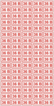 S11 Указатель напряжения 36в (85 шт) - Знаки безопасности - Знаки по электробезопасности - Магазин охраны труда и техники безопасности stroiplakat.ru
